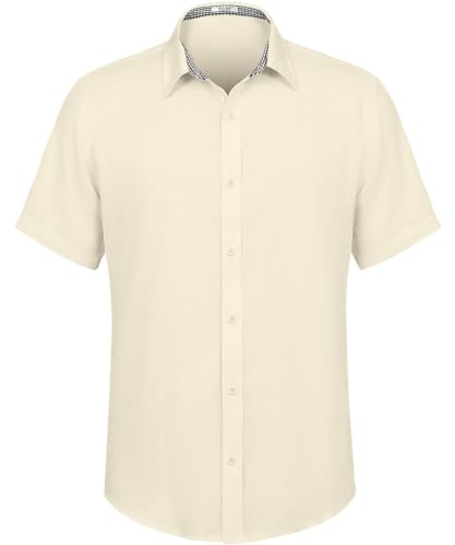 WYWK Men's Summer Vacation Tops Beach Shirt for Men