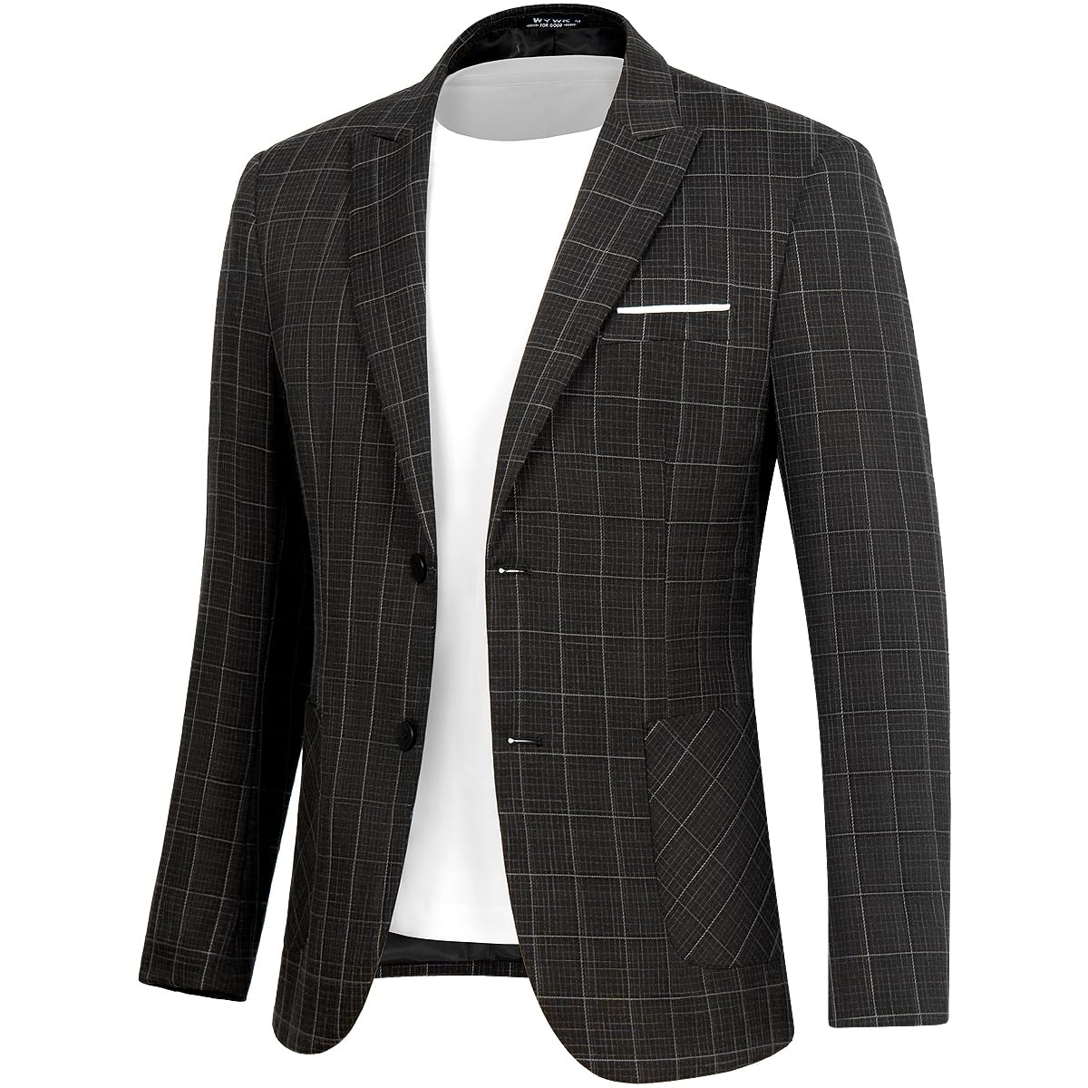 MJ1A24007-Plaid Black-0