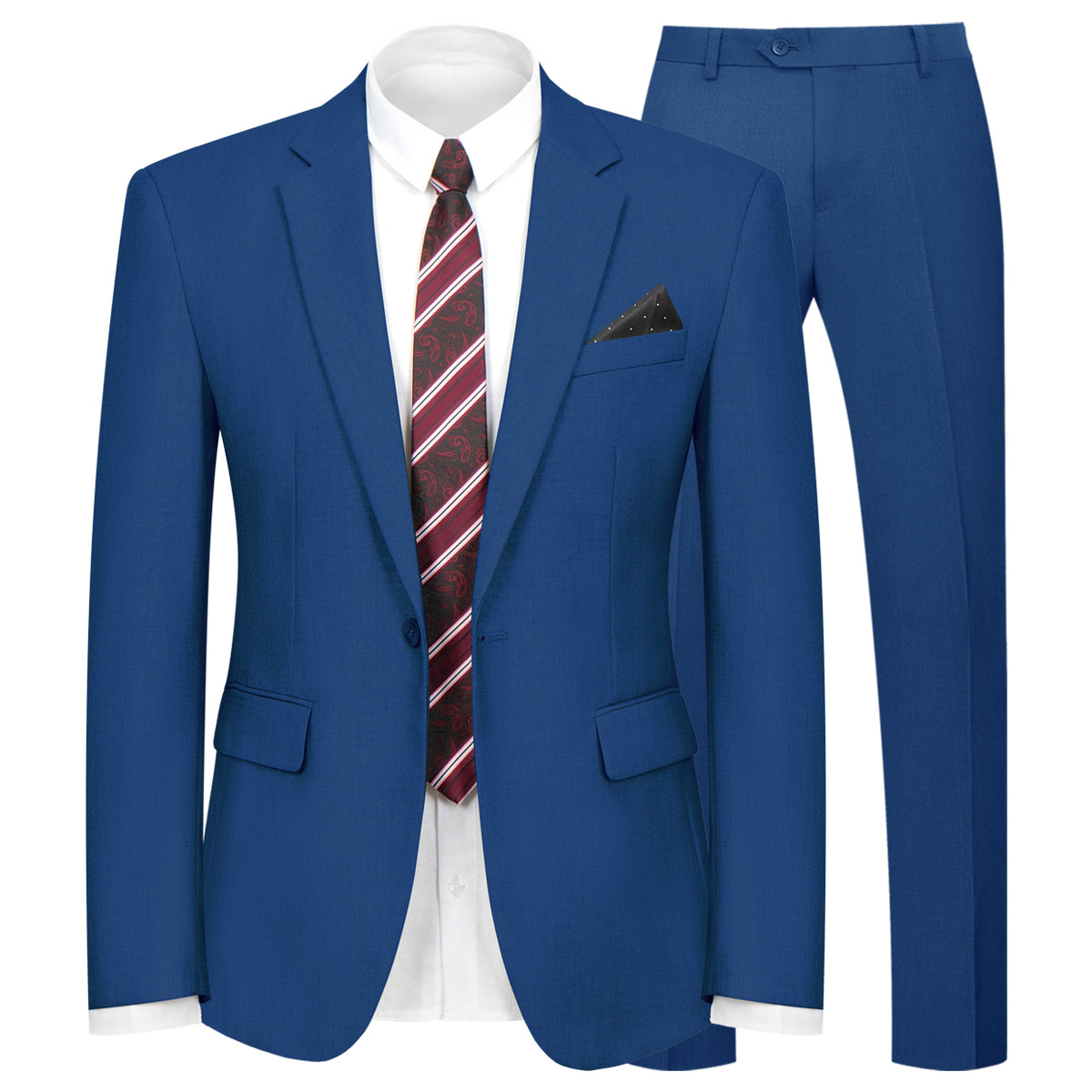 WYWK Men's Classic 2-piece Formal Suit